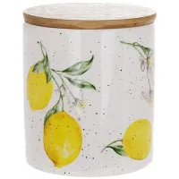 Скляна банка BonaDi Juicy lemons 650 мл Різнокольоровий DP231544