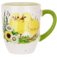 Чашка BonaDi Chicks of spring 340 мл Різнокольоровий DP231600 Чашка BonaDi Chicks of spring 340 мл Різнокольоровий DP231600