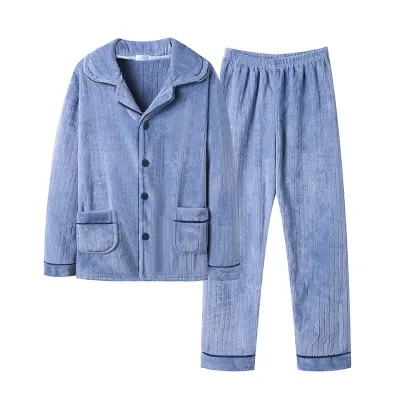 Комплект чоловічої піжами No Brand CK-215 Light Blue L