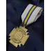 Медаль з документом Collection Хрест Пошани 45 мм Різнокольоровий (hub_xcvqpg)