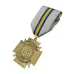 Медаль з документом Collection Хрест Пошани 45 мм Різнокольоровий (hub_xcvqpg)