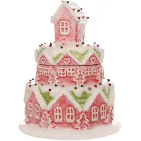 Емкость с крышкой BonaDi Gingerbread house для сыпучих продуктов 700 мл Разноцветный DP232109
