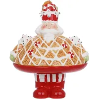 Ємність з кришкою BonaDi Gingerbread soldier для солодкого 21х17х26 см Різнокольоровий DP232114 Ємність з кришкою BonaDi Gingerbread soldier для солодкого 21х17х26 см Різнокольоровий DP232114