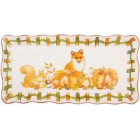 Блюда прямоугольные набор BonaDi Fox in the clearing 41х20 см Разноцветный 2 шт DP232130