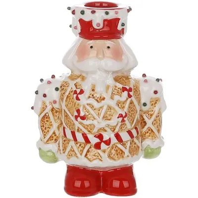 Набор подсвечников BonaDi Gingerbread Soldier 8.5х6х13 см 2 шт Коричневый (DP232341)