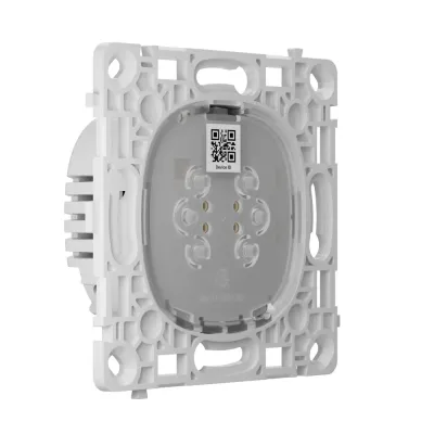 Реле для двухклавишного проходного выключателя Ajax LightCore 2-gang/2-way vertical