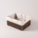 Плетеная корзина для хранения из лозы ANbeauty 22,5х16х11 см Brown (AN0103436)