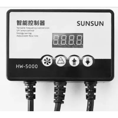 Зовнішній фільтр для акваріума Sunsun HW-5000 5000 л год до 1500 л 380х380х550 мм Білий (HW- 5000)