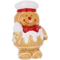 Емкость с крышкой BonaDi Gingerbread boy для сыпучих продуктов 1200 мл Разноцветный DP232349