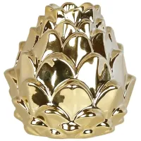 Набор декоративных подсвечников BonaDi Miliani Artichoke 8х8 см 6 шт Золотистый (DP232398)