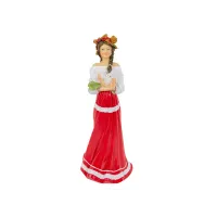 Статуетка Lefard Lady with a dove 26 см Червоний (232938)