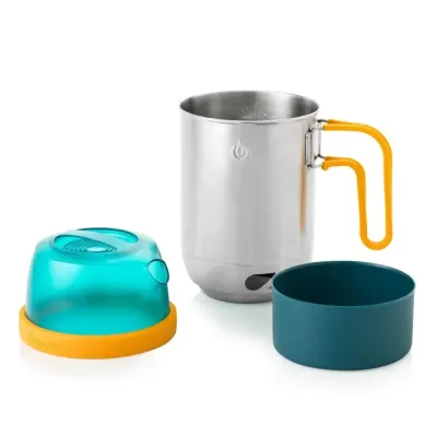 Набор чайник с френч-прессом Biolite Campstove KettlePot & Coffee Set 1,5 л Мультицвет (1033-BLT BNA0101)