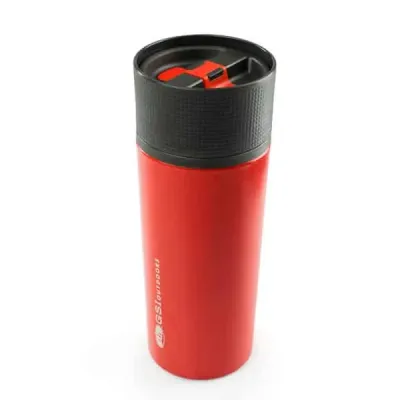 Термокружка GSI Outdoors Glacier Stainless Commuter Mug 0,473 л Червоний (1099-67311) Термокружка GSI Outdoors Glacier Stainless Commuter Mug 0,473 л Червоний (1099-67311)