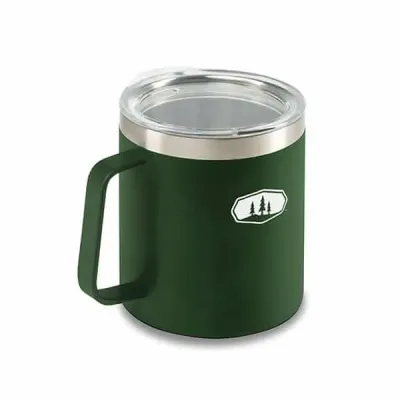 Термокружка GSI Outdoors Glacier Stainless 15 Fl Oz Camp Cup 444 мл Green (1099-63256)