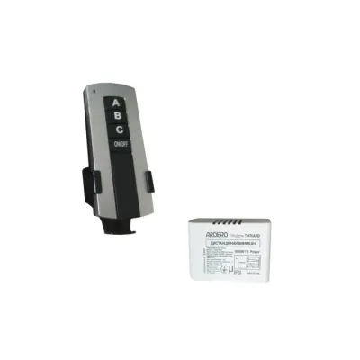 Беспроводной выключатель света Ardero TM76ARD 1000 W 30 м iz15983
