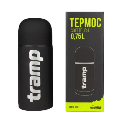 Термос для кофе Tramp Soft Touch UTRC-108 0.75 л черный Термос для кофе Tramp Soft Touch UTRC-108 0.75 л черный