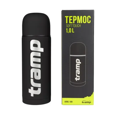 Термос для чая Tramp Soft Touch UTRC-109 1 л черный Термос для чая Tramp Soft Touch UTRC-109 1 л черный