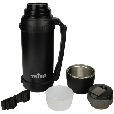 Термос для чаю Tribe Family line T-DG-0001 2 л чорний Термос для чаю Tribe Family line T-DG-0001 2 л чорний