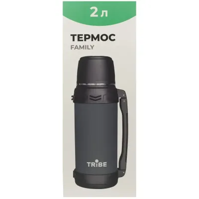 Термос Tribe Family line T-DG-0001 2 л Olive-Black