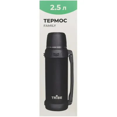 Термос Tribe Family line T-DG-0002 2.5 л черный Термос Tribe Family line T-DG-0002 2.5 л черный