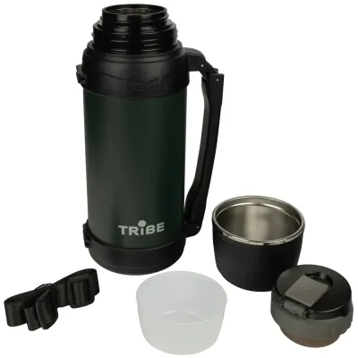 Термос Tribe Family line T-DG-0002 2.5 л Olive-Black Термос Tribe Family line T-DG-0002 2.5 л Olive-Black