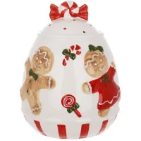 Емкость с крышкой BonaDi Merry Gingerbread для сыпучих продуктов 1900 мл Разноцветный DP233117