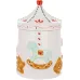 Ємність з кришкою BonaDi Gingerbread carousel для сипучих продуктів 1500 мл Різнокольоровий DP233124