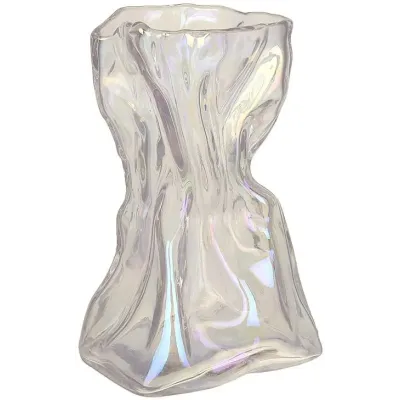 Декоративна ваза BonaDi Grace 14х14х22 см Перламутровий DP233136