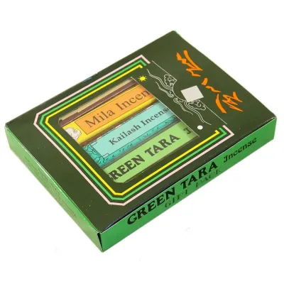 Набор тибетских благовоний No Brand Green Tara 5 шт 15 см (DN20410K) Набор тибетских благовоний No Brand Green Tara 5 шт 15 см (DN20410K)