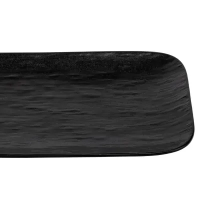 Набір тарілок Sabefet Black edge 36х17.5 см Чорний 6 шт AL233270