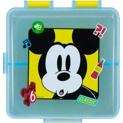 Ланч-бокс квадратний Stor Mickey Mouse 14,1x13,5x6 см (74393) Ланч-бокс квадратний Stor Mickey Mouse 14,1x13,5x6 см (74393)