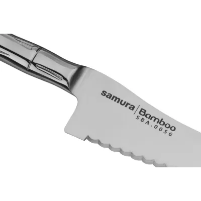 Кухонний ніж для заморожених продуктів Samura Bamboo 196 мм (SBA-0056) Кухонний ніж для заморожених продуктів Samura Bamboo 196 мм (SBA-0056)