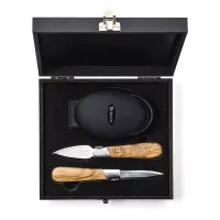 Подарунковий набір для устриць Style de Vie Luxury Line 19x18x6 см (OesterOliveGift)