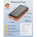Зарядний пристрій на сонячних батареях No Brand Powerbank 20000 mAh із ліхтариком (2431313731) Зарядний пристрій на сонячних батареях No Brand Powerbank 20000 mAh із ліхтариком (2431313731)