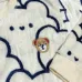 Комплект жіночої піжами No Brand 302 Bear 2XL White-Blue