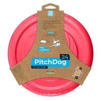 Игровая тарелка для апортировки Collar PitchDog 24 см Розовый (15364)