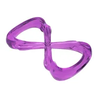 Игрушка для собак Collar WAUDOG Fun Durable Восьмёрка термопластичная резина 200 мм Фиолетовый (15419)