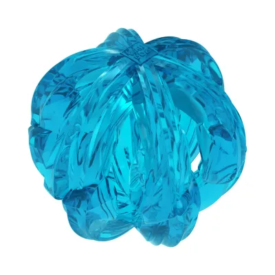 Игрушка для собак Collar WAUDOG Fun Durable Дышащий мяч термопластичная резина 70 мм Голубой (15420)