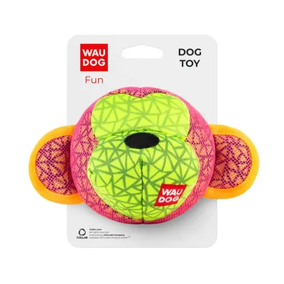 Игрушка для собак Collar WAUDOG Fun Обезьяна 16х10 см Разноцветный (Collar62037) (15454)