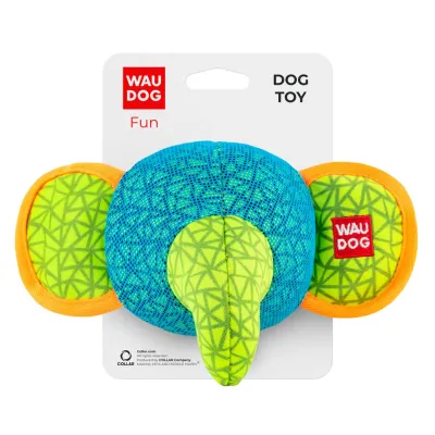 Игрушка для собак Collar WAUDOG Fun Слон 20х14 см Разноцветный (Collar62042) (15455)