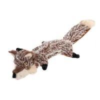 Игрушка для собак Collar GiGwi Plush Friendz Волк с пищалками текстиль 37 см Разноцветный (Collar75325) (15475)