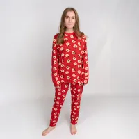 Пижама женская новогодняя с начесом Dexter’s deer XL Разноцветный