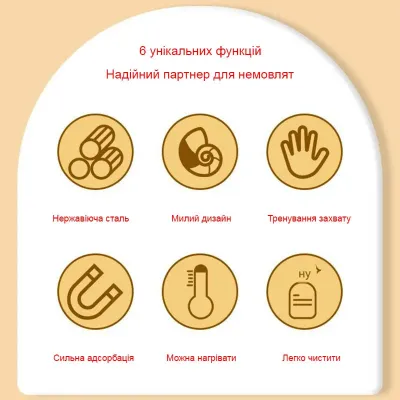 Детская вилка 2Life Y14 Розовый v-12296 Детская вилка 2Life Y14 Розовый v-12296