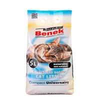 Наповнювач бентонітовий для котячих туалетів Super Benek Універсальний Компакт 5 л (7010104)