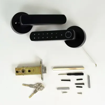Розумний дверний замок Atis Lock BT-100-T Black