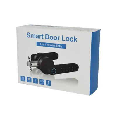 Розумний дверний замок Atis Lock BT-100-T Black