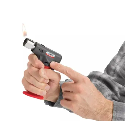 Газовая горелка турбо с пьезоподжигом Zippo Butane Torch 13.5x10.5x5 см Серый (2007012)