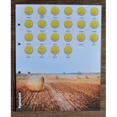 Подарунковий набір нумізмата Collection Альбом для монет України та каталог Коломієць 28х22 см Різнокольоровий (hub_yhj1bx) Подарунковий набір нумізмата Collection Альбом для монет України та каталог Коломієць 28х22 см Різнокольоровий (hub_yhj1bx)