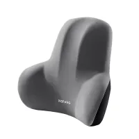 Поперекова подушка на сидіння XGFANG 34х43 см Gray