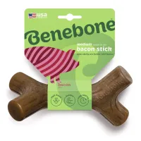 Кленова гілка для розгризання Benebone Bacon Stick Бекон 16,76х9,39 см Коричневий (812350)